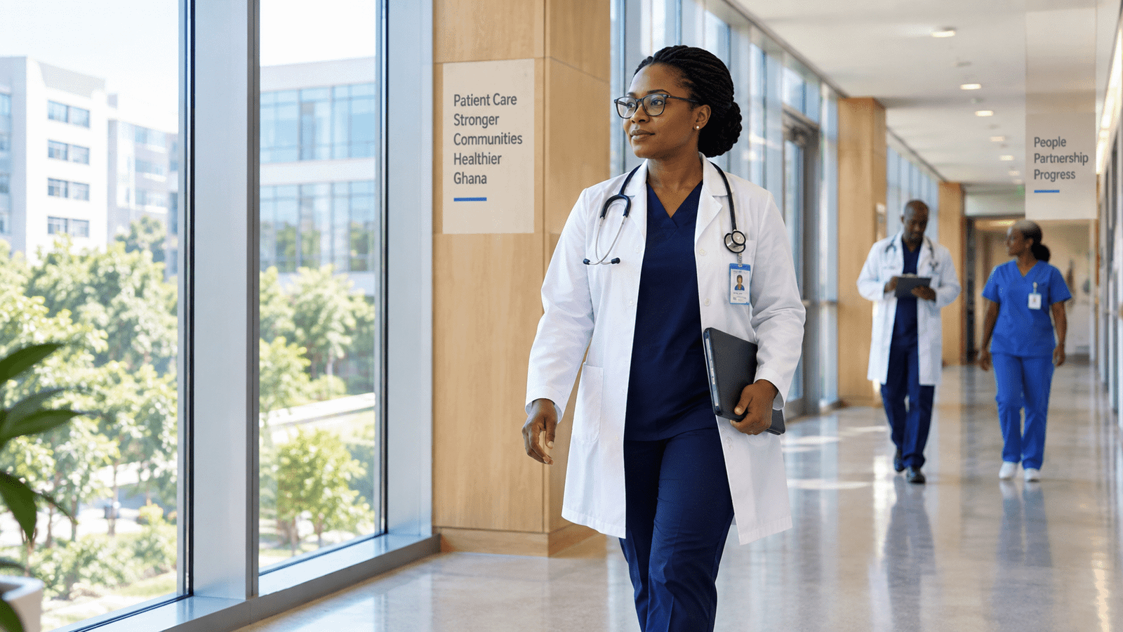 Applied Learning Lab with healthcare professionals collaborating around an operational problem.