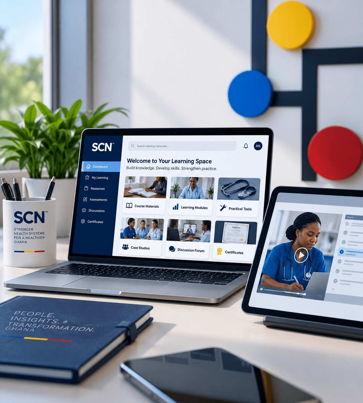 Premium digital participant resource environment.